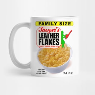 Leather Flakes Cereal Mug